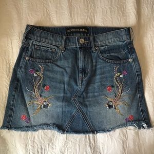 Express Embroidered Skirt